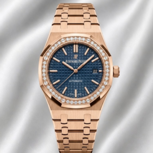 Audemars Piguet Rose Gold Blue Dial