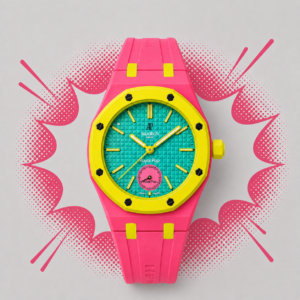 Royal POP AP x Swatch (Neon Pink & Lime Yellow)