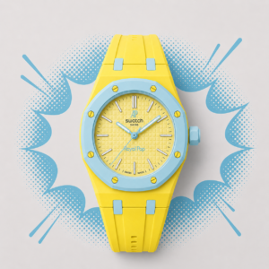 Royal POP AP x Swatch (Lemon Yellow & Baby Blue)