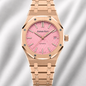 Audemars Piguet Royal Oak Rose Gold Pink Dial
