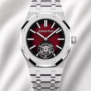 The AP Royal Oak Flying Tourbillon - Smoked burgundy